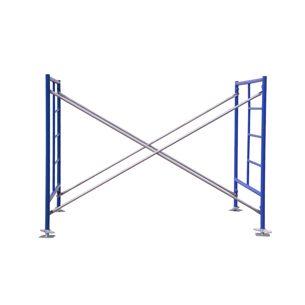 Masonry frame scaffolding set