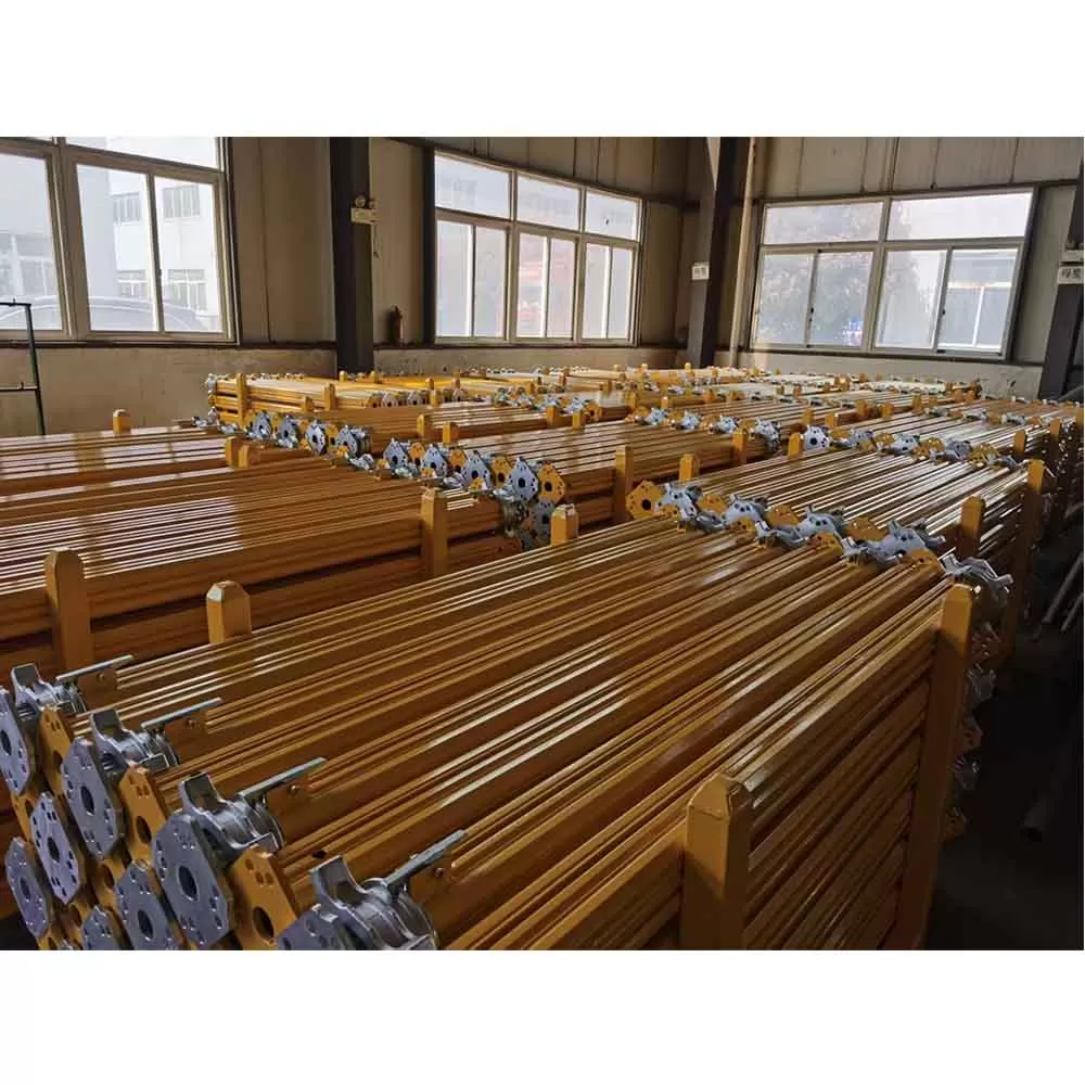Aluminum shoring prop