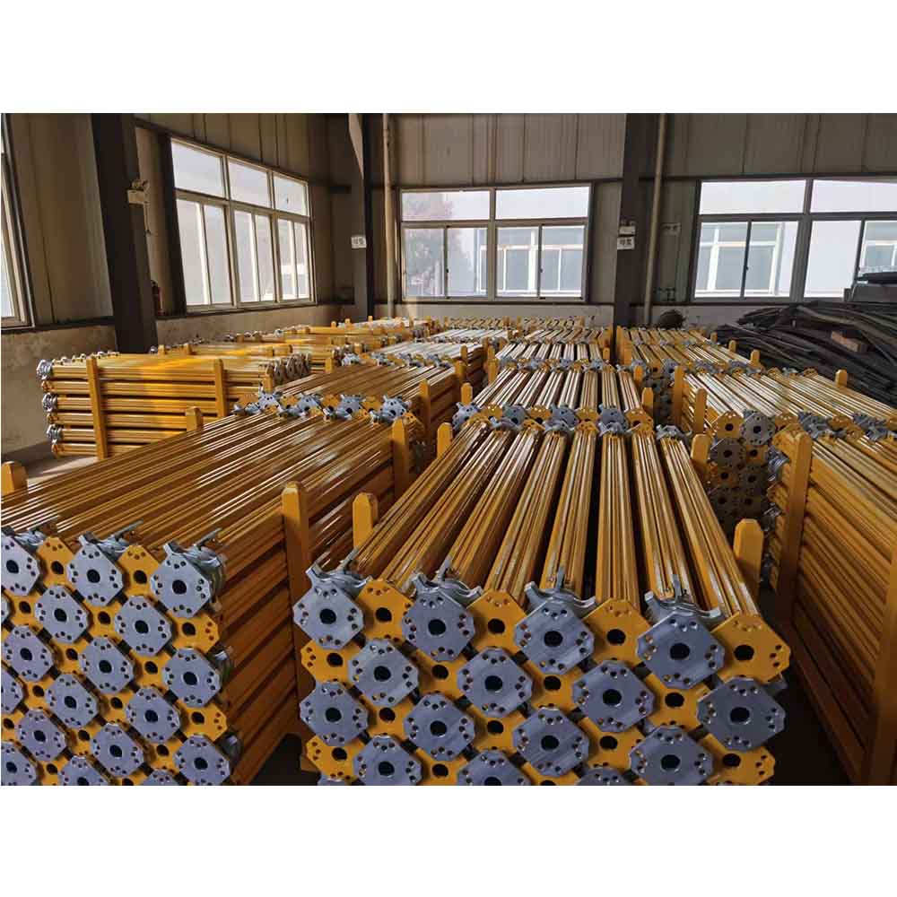 Aluminum shoring prop