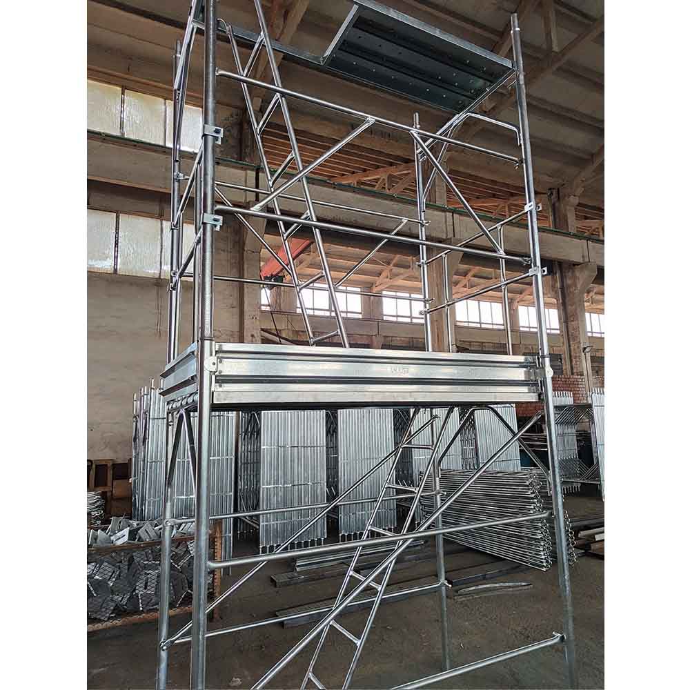 Pin type Italian frame scaffolding