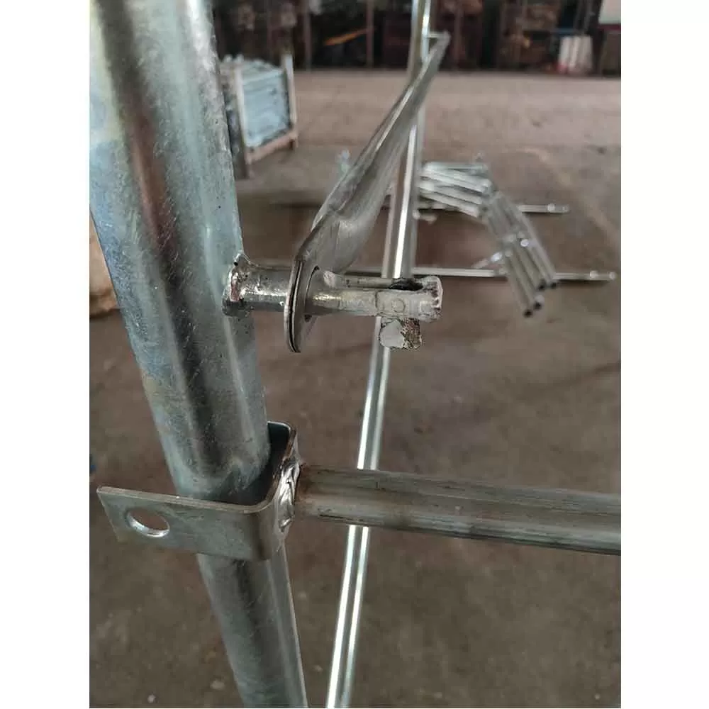 Pin type Italian frame scaffolding